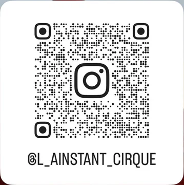QR code du compte Instagram @l_ainstant_cirque